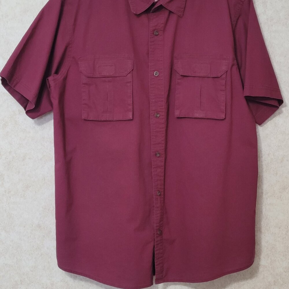 Red Head Brand Mans Short Sleeve Shirt Size XL - Picture 2 of 15